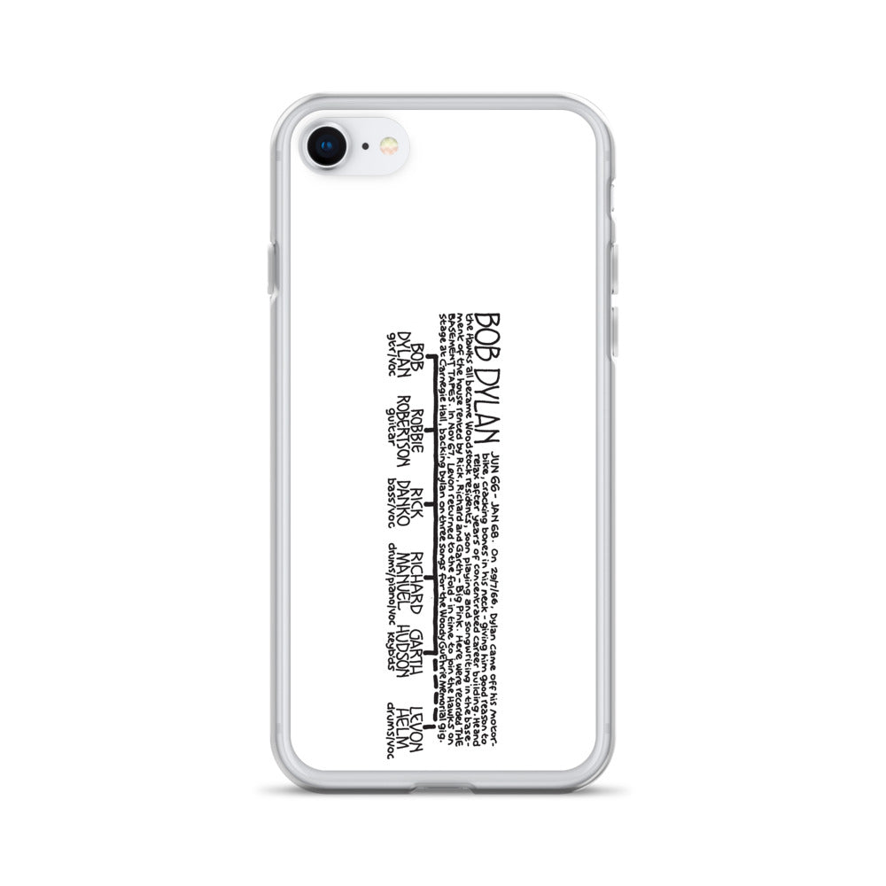 Bob Dylan '66 to '68 | iPhone case