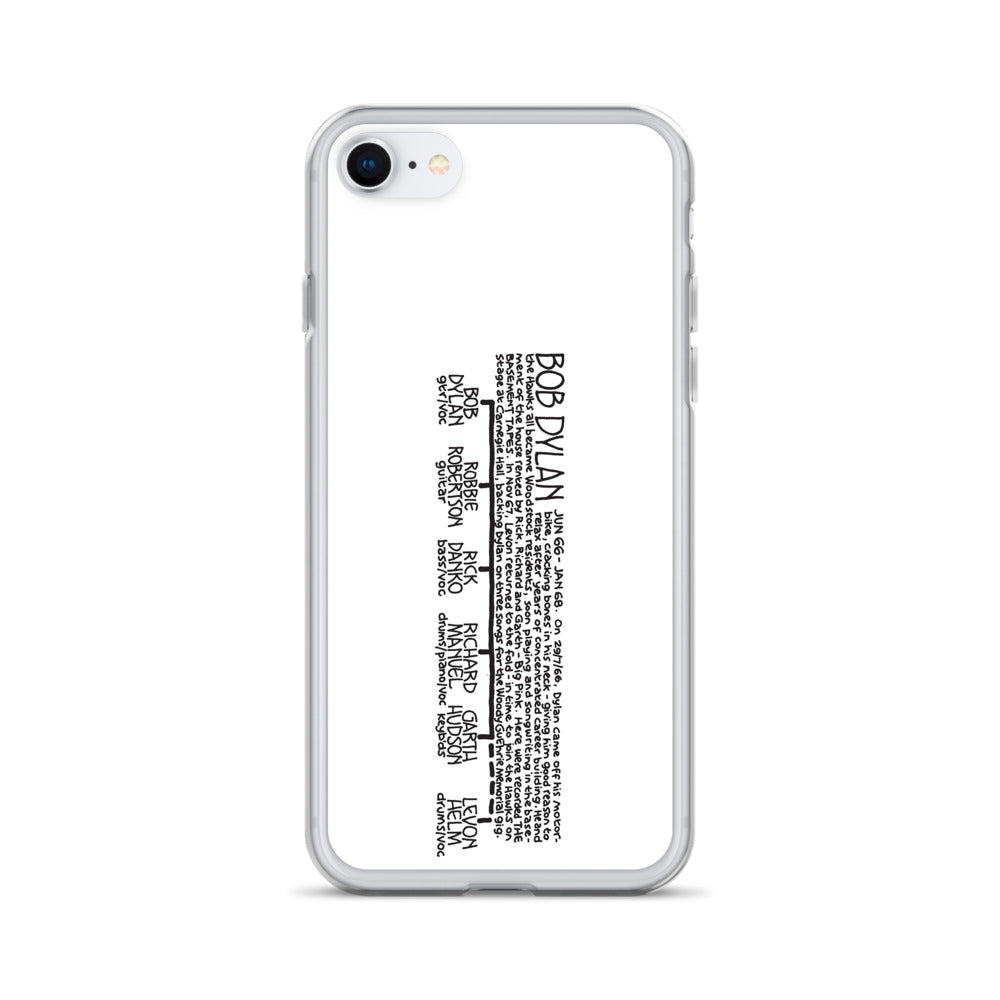 Bob Dylan '66 to '68 | iPhone case