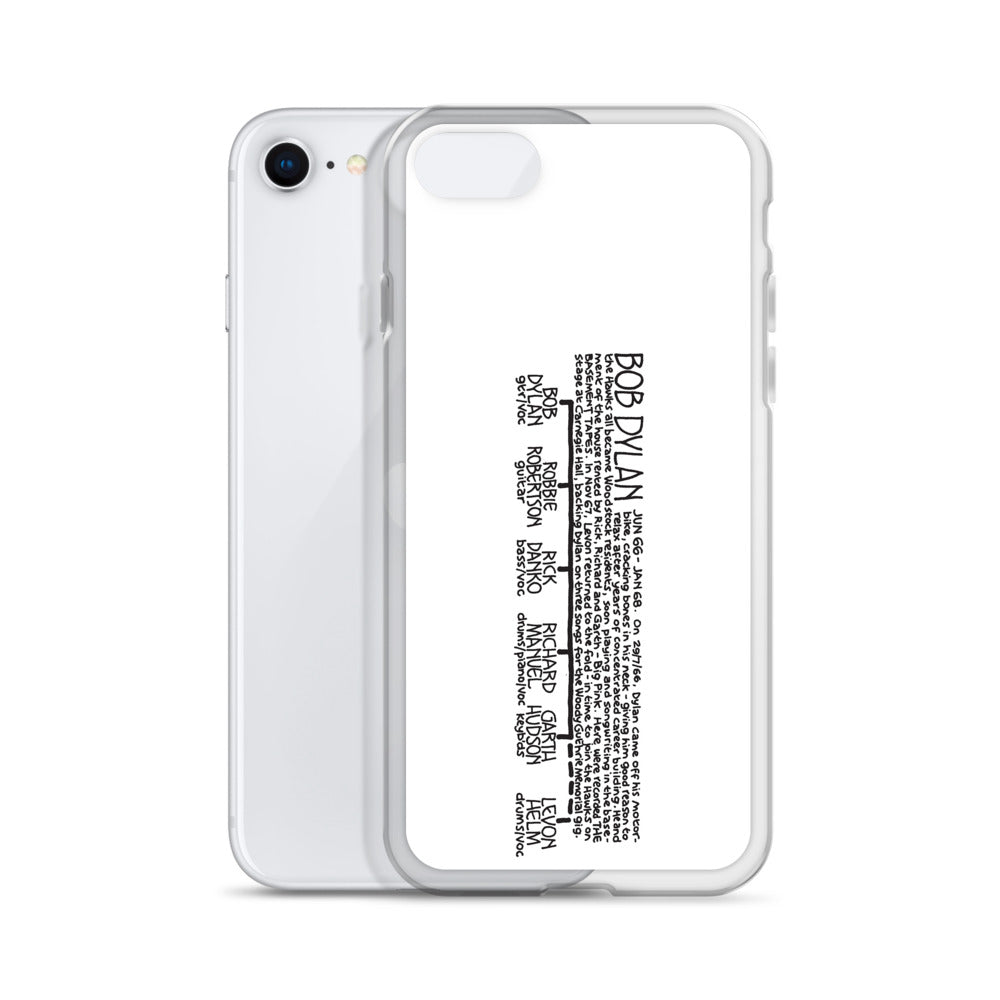 Bob Dylan '66 to '68 | iPhone case