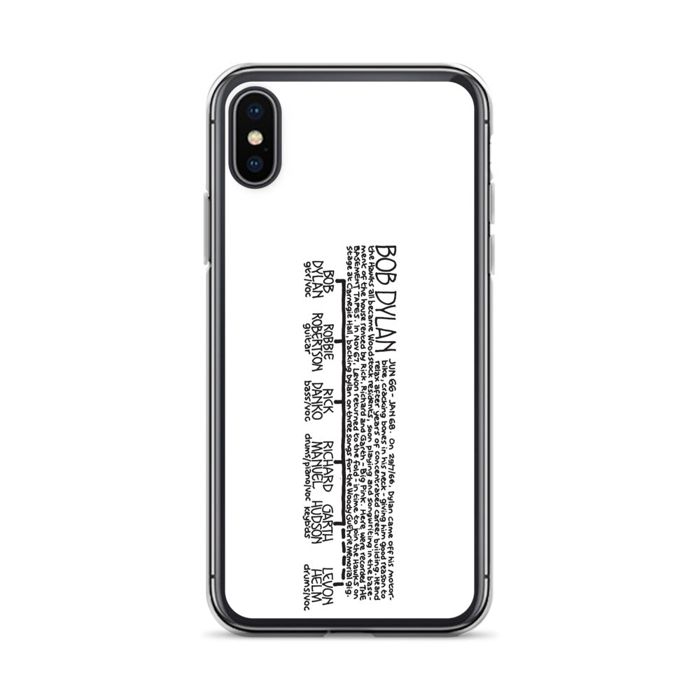 Bob Dylan '66 to '68 | iPhone case
