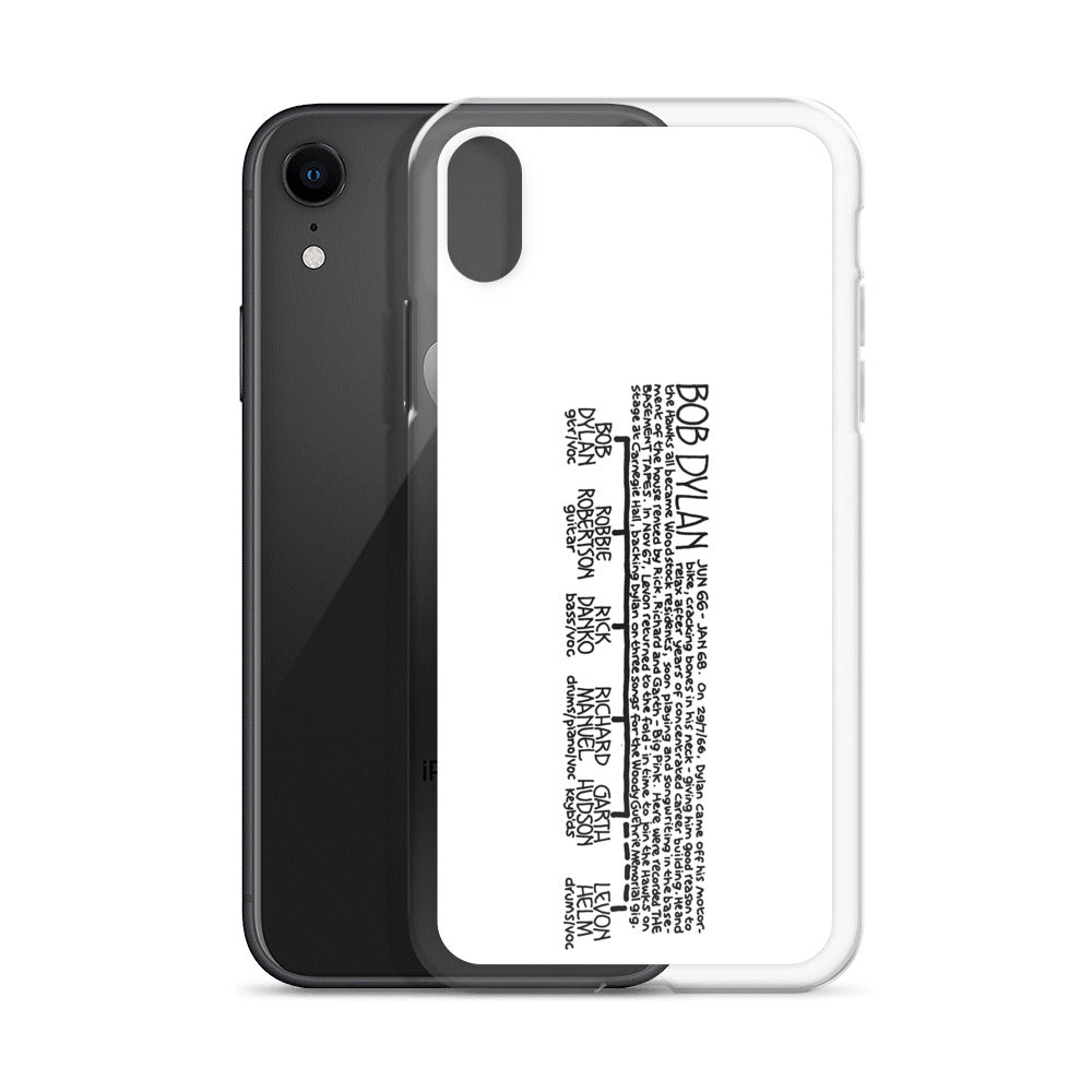Bob Dylan '66 to '68 | iPhone case
