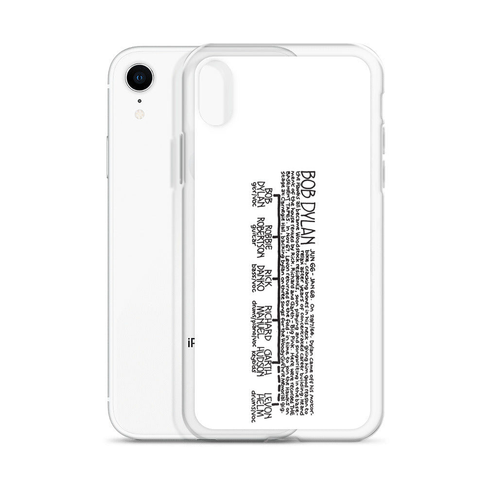 Bob Dylan '66 to '68 | iPhone case