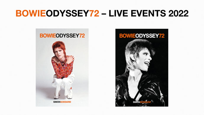 BOWIEODYSSEY72 – LIVE EVENTS 2022