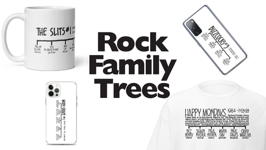 Rock Family Trees Merch