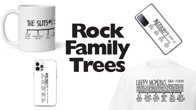 Rock Family Trees Merch