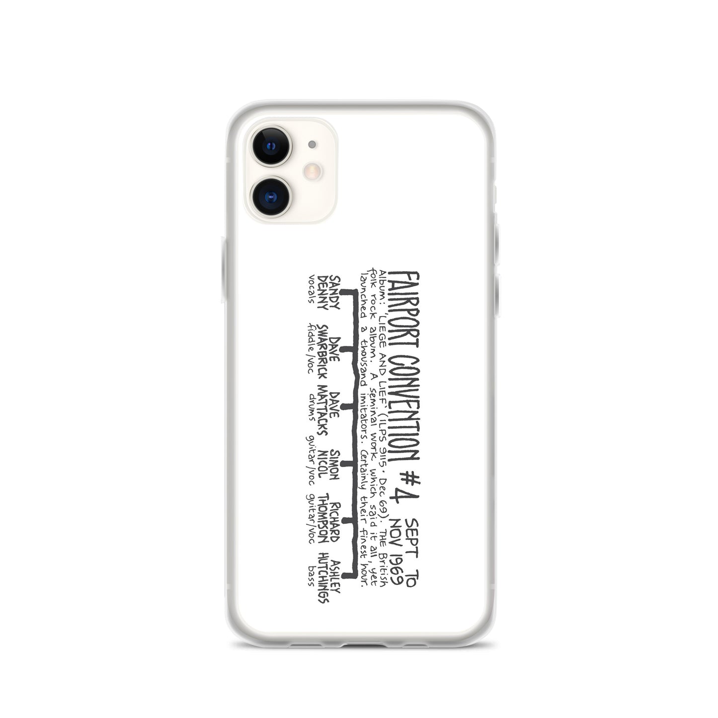 Fairport Convention #4 | iPhone case