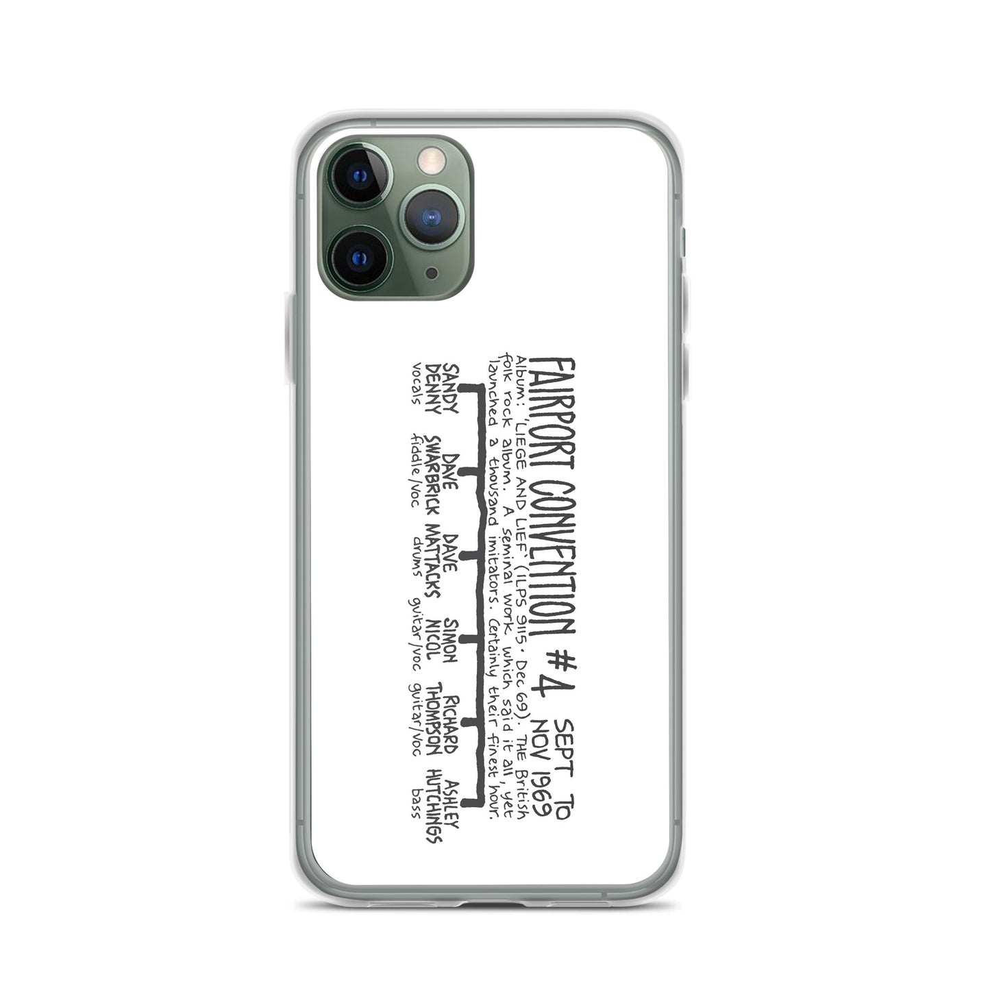 Fairport Convention #4 | iPhone case