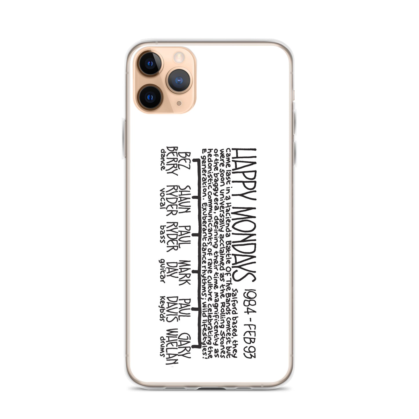 Happy Mondays | iPhone case