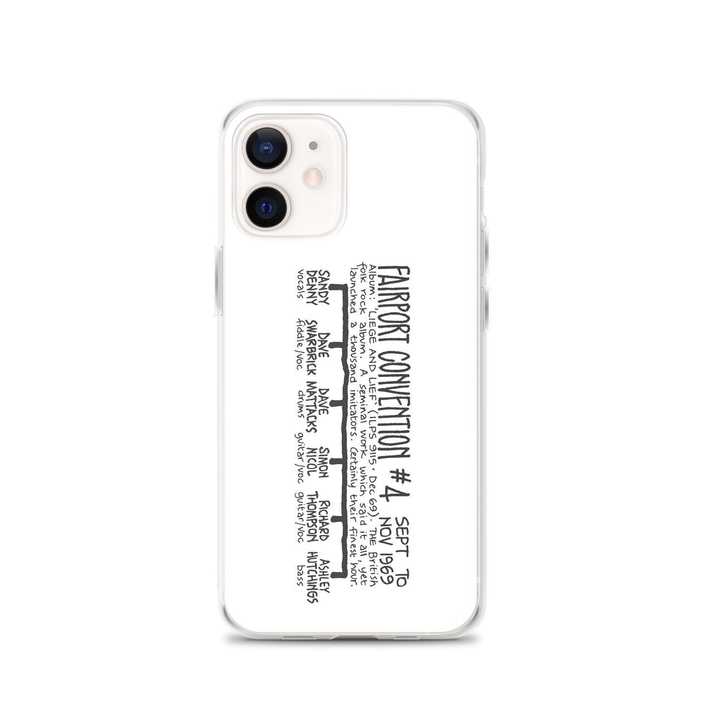 Fairport Convention #4 | iPhone case