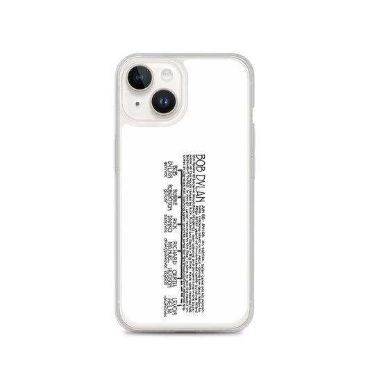 Bob Dylan '66 to '68 | iPhone case