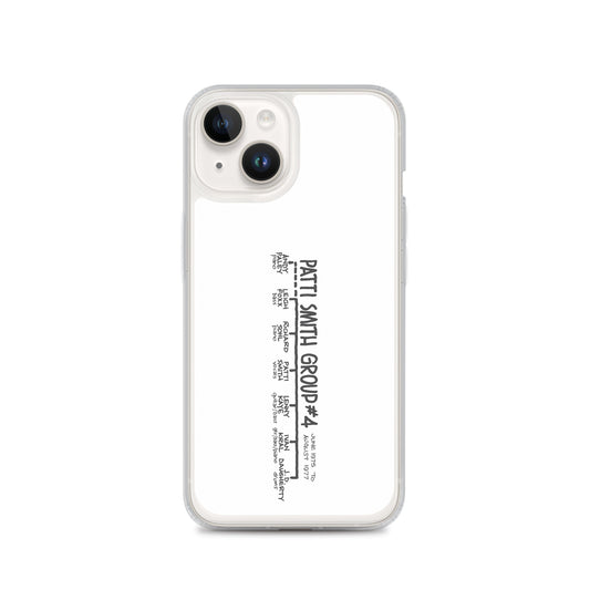 Patti Smith Group #4 | iPhone case