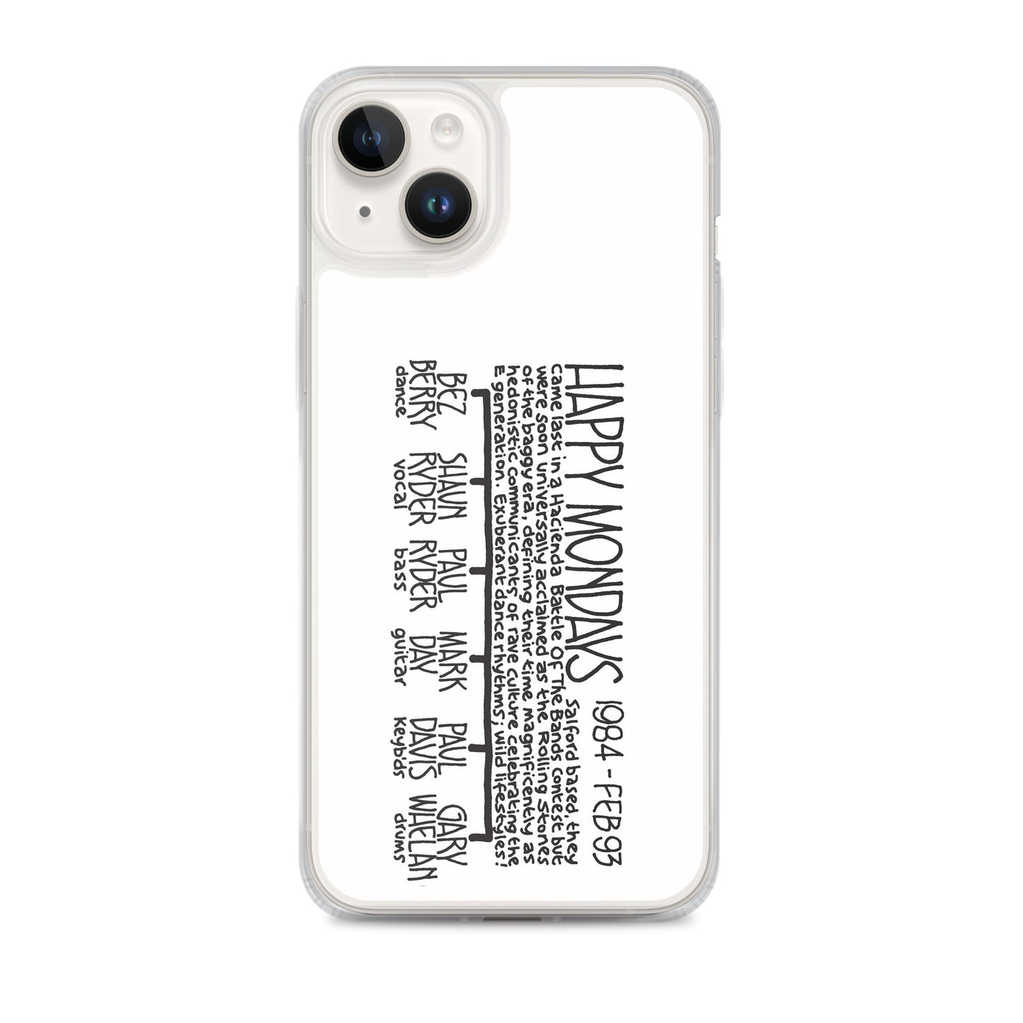 Happy Mondays | iPhone case