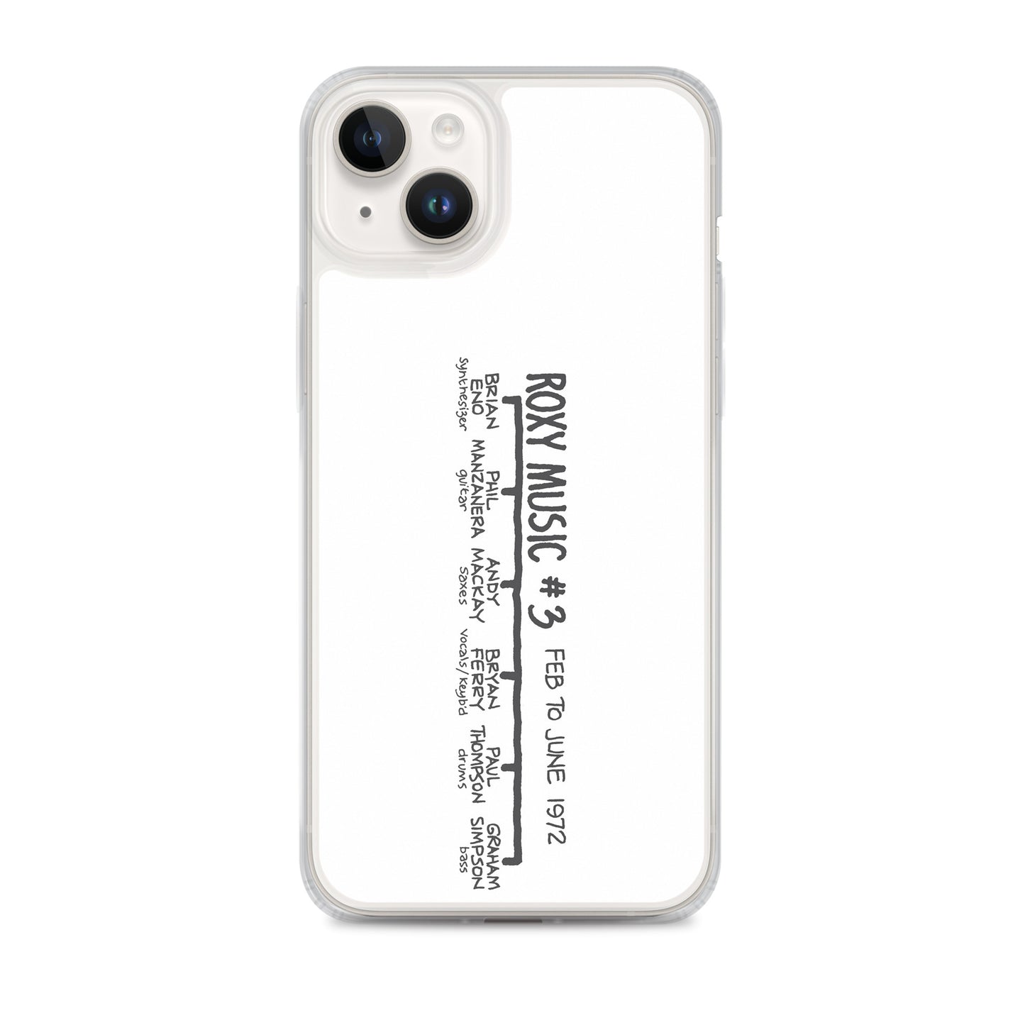 Roxy Music #3 | iPhone case