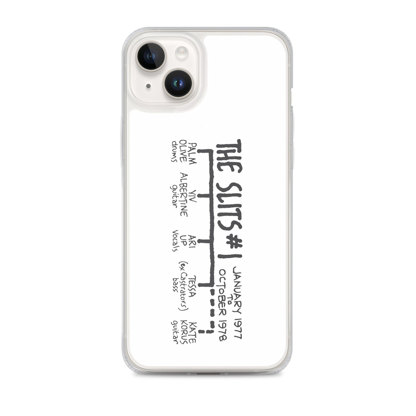 The Slits #1 | iPhone case