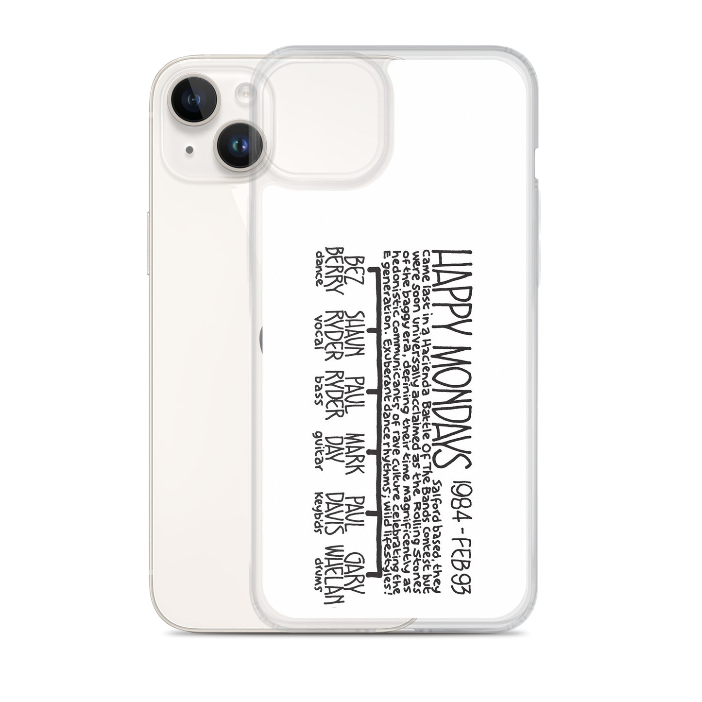 Happy Mondays | iPhone case