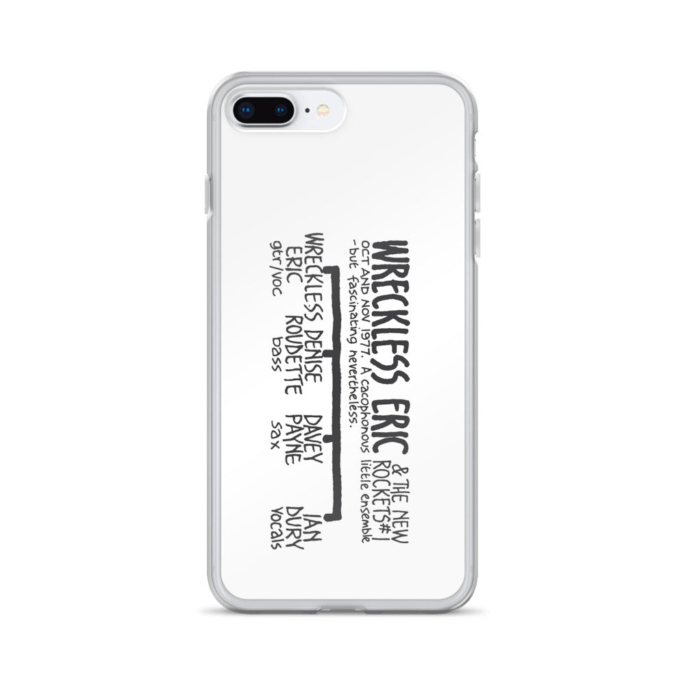 Wreckless Eric & The New Rockets #1 | iPhone case