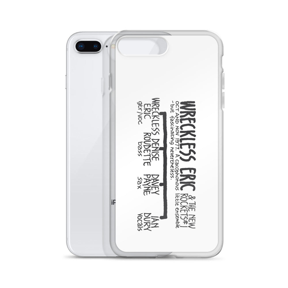 Wreckless Eric & The New Rockets #1 | iPhone case