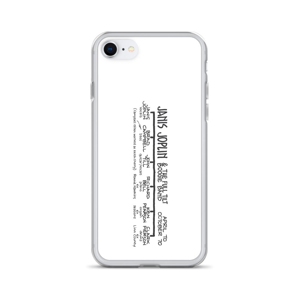 Janis Joplin & the Full Tilt Boogie Band | iPhone case