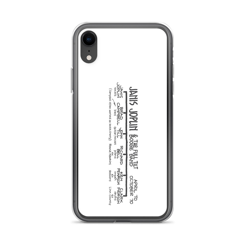 Janis Joplin & the Full Tilt Boogie Band | iPhone case