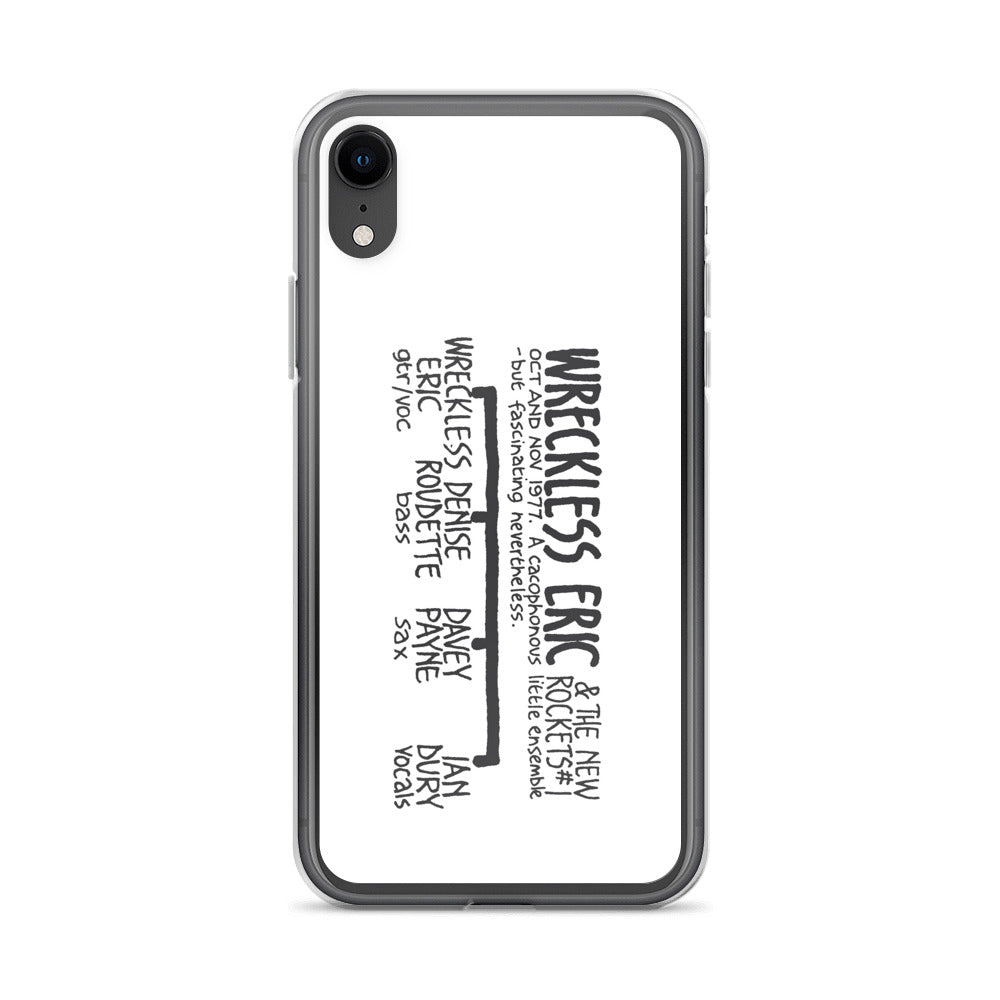 Wreckless Eric & The New Rockets #1 | iPhone case