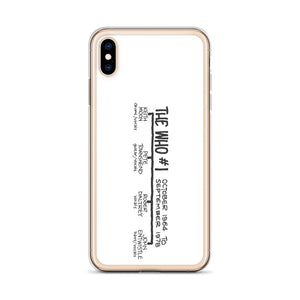 The Who #1 | iPhone case
