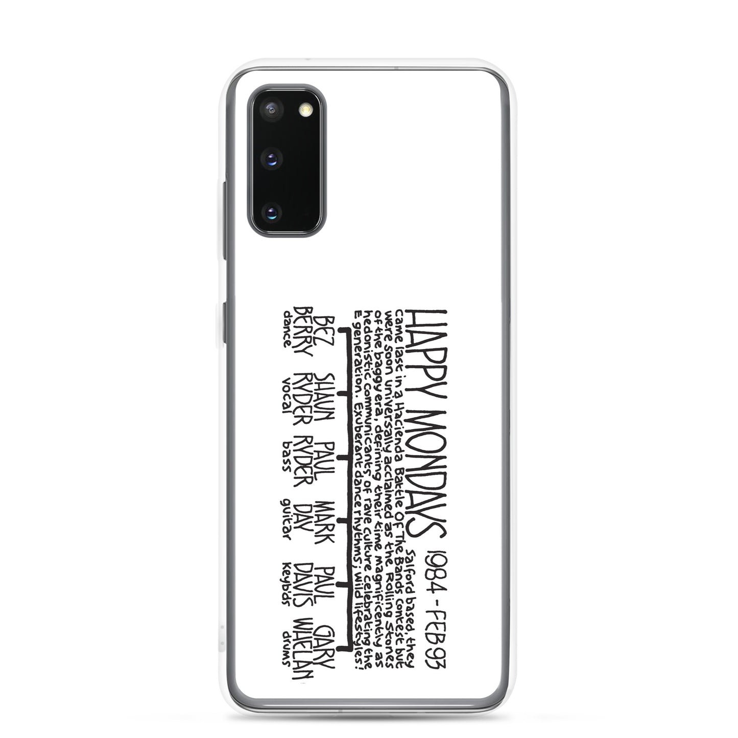 Happy Mondays | Samsung case